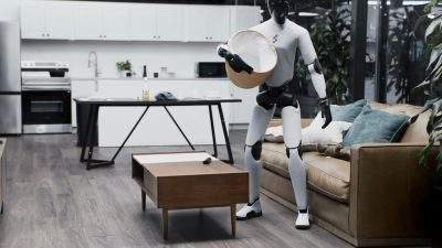 Le robot humanoïde offre un aperçu d'un avenir sans corvées