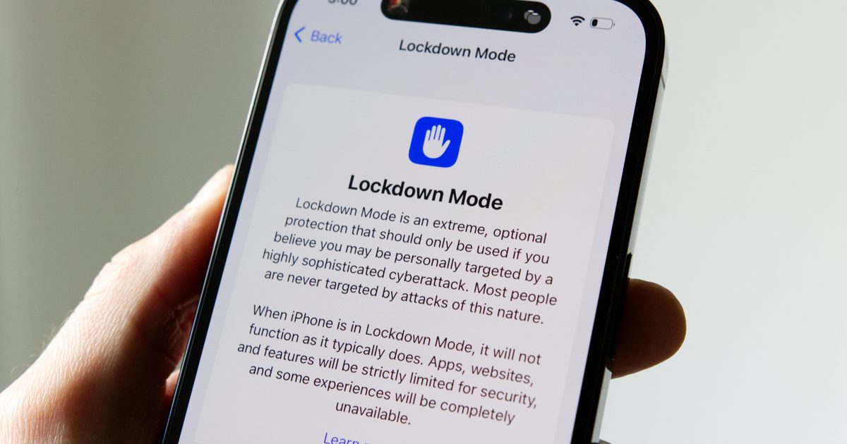 Apple affirme que le mode Lockdown a déjoué les attaques de logiciels espions avec une ardoise propre