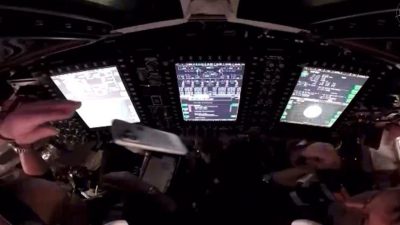 Artemis II crew videos show astronauts goofing around with an iPhone in space