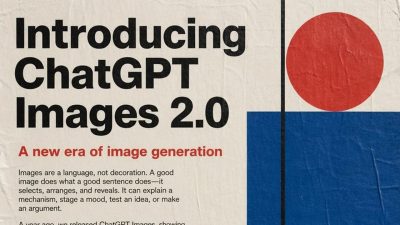 ChatGPT Images 2.0 est là, et c'est bien plus qu'une mise à niveau