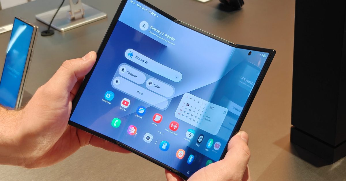 Samsung repense déjà le TriFold, et cette fois, cela commence par la charnière