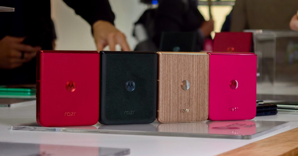 Le Razr 70 Ultra leak montre comment Motorola prévoit de vous impressionner avec de nouvelles finitions audacieuses