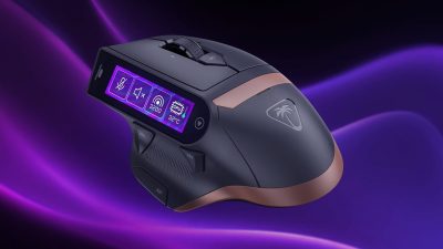 Turtle Beach put a controls display on its Command Series MC7 gaming mouse