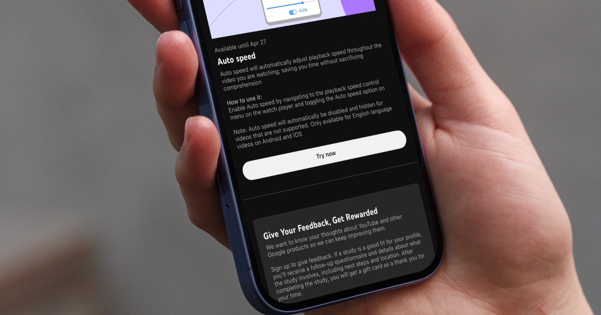 YouTube expérimente un moyen plus intelligent de regarder des vidéos plus rapidement
