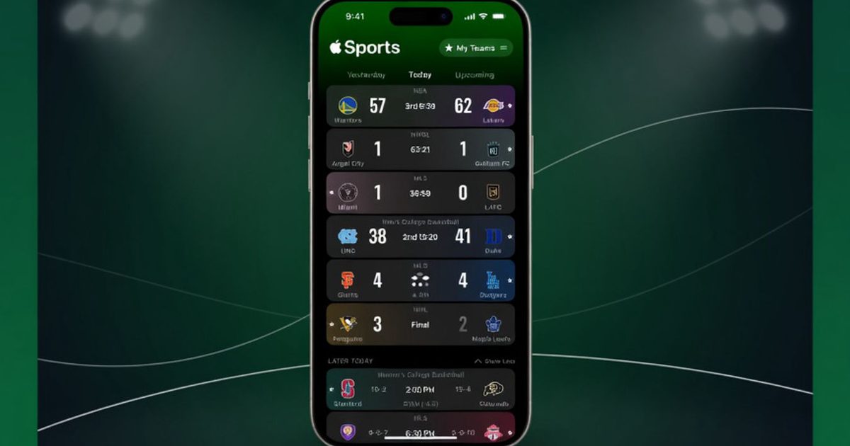 Suivez vos équipes de la Coupe du monde directement sur votre iPhone avec cette mise à jour d'Apple Sports