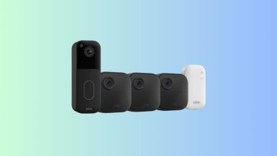 Ce pack Blink vous offre une sonnette vidéo et trois caméras extérieures pour 103 $ , et rien n'a besoin de câblage