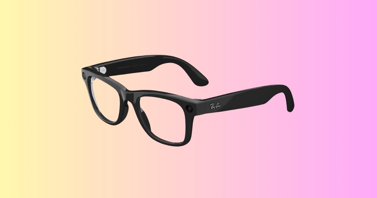 Économisez 75 $ sur les lunettes intelligentes Ray-Ban Meta : IA, audio à oreille ouverte et appareil photo de 12 Mpx dans un cadre que vous porteriez de toute façon
