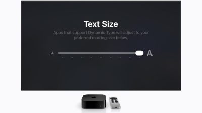 tvOS 27 obtient enfin cette fonctionnalité d'accessibilité iOS, et vos yeux vous en remercieront