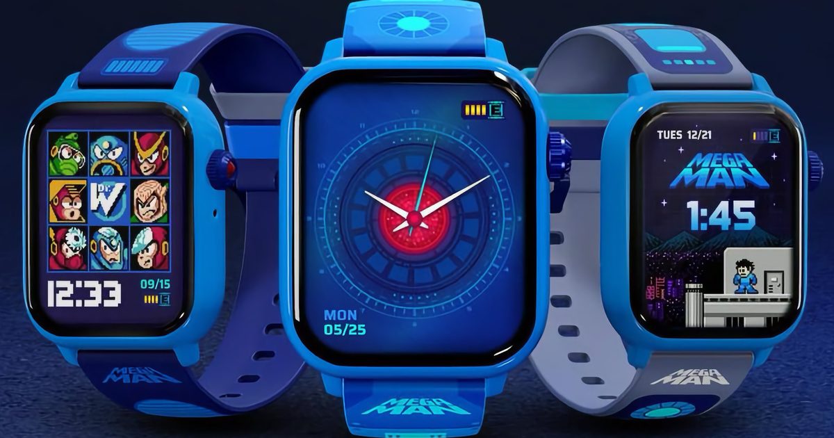 Cette montre de jeu rétro peut suivre votre rythme cardiaque et jouer à Mega Man 2, ainsi