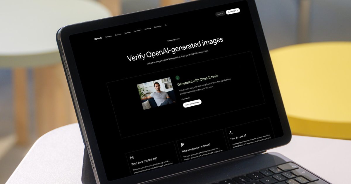 Repérer des images IA devient enfin plus facile grâce à OpenAI et Google