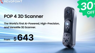 Lancement de REVOPOINT POP 4 sur Kickstarter : le premier scanner 3D alimenté par l'IA avec exportation d'éclaboussures gaussiennes 3D photoréal