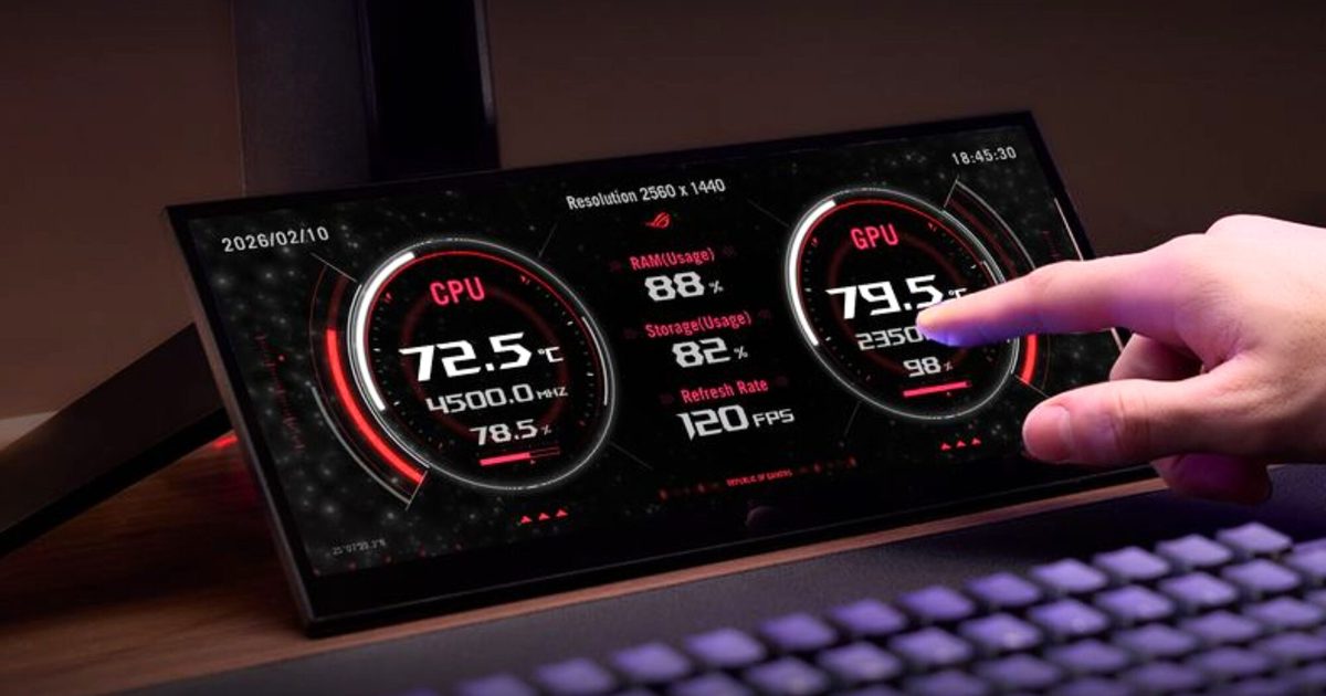 Asus révèle ROG Strix XG129C, un minuscule moniteur secondaire qui poursuit le déjeuner gamer d'Elgato