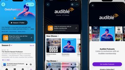 Vous pouvez maintenant diffuser les meilleurs podcasts d'Audible directement depuis Apple Podcasts