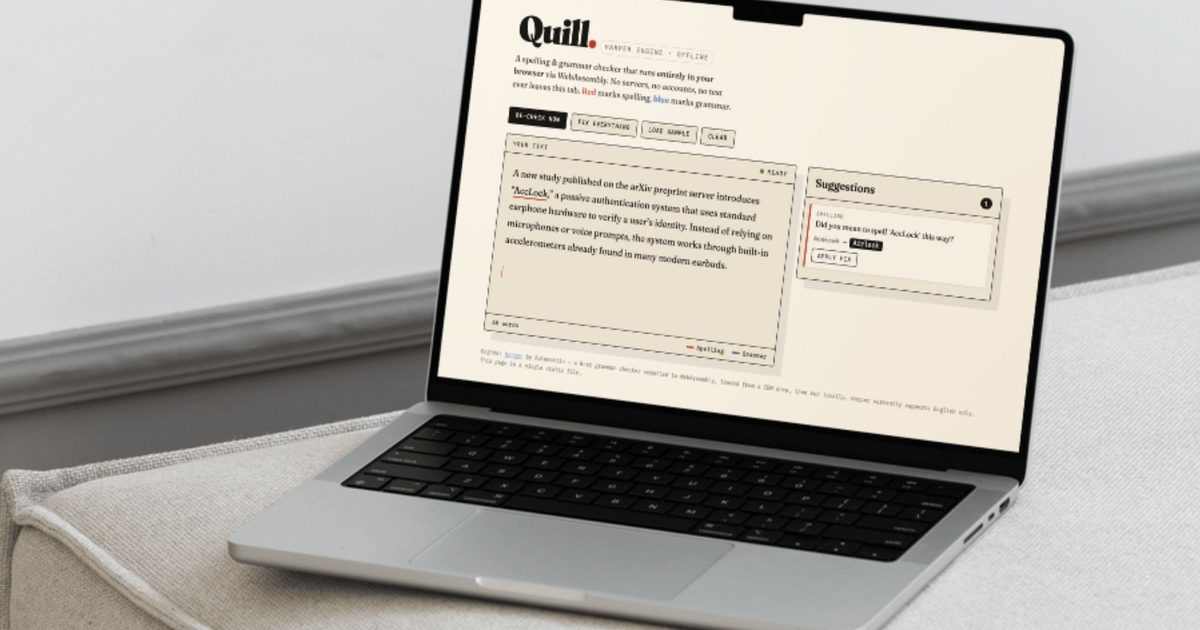 J'ai construit une alternative Grammarly hors ligne et l'ai transformée en une application Mac sans aucun codage