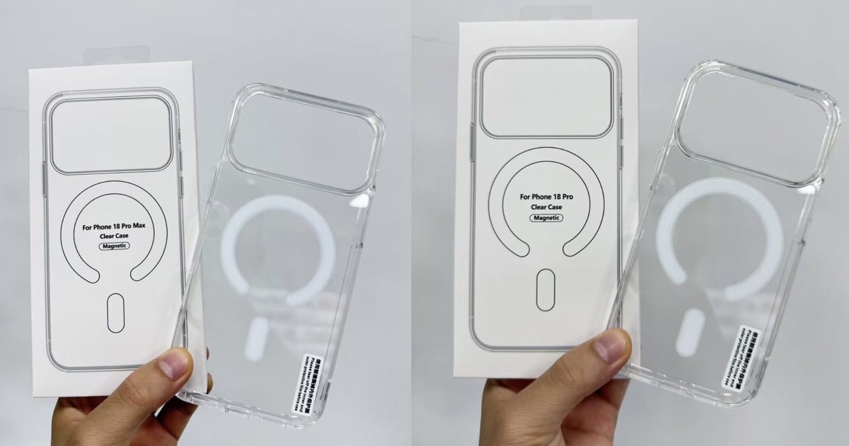 les fuites d'étui de la série iPhone 18 prédisent des looks familiers, mais un tour de taille croissant