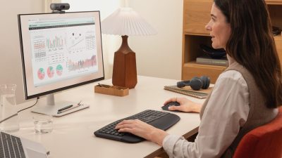 La nouvelle souris et le nouveau clavier de bureau de Logitech ont une petite amélioration de confort que votre poignet adorera