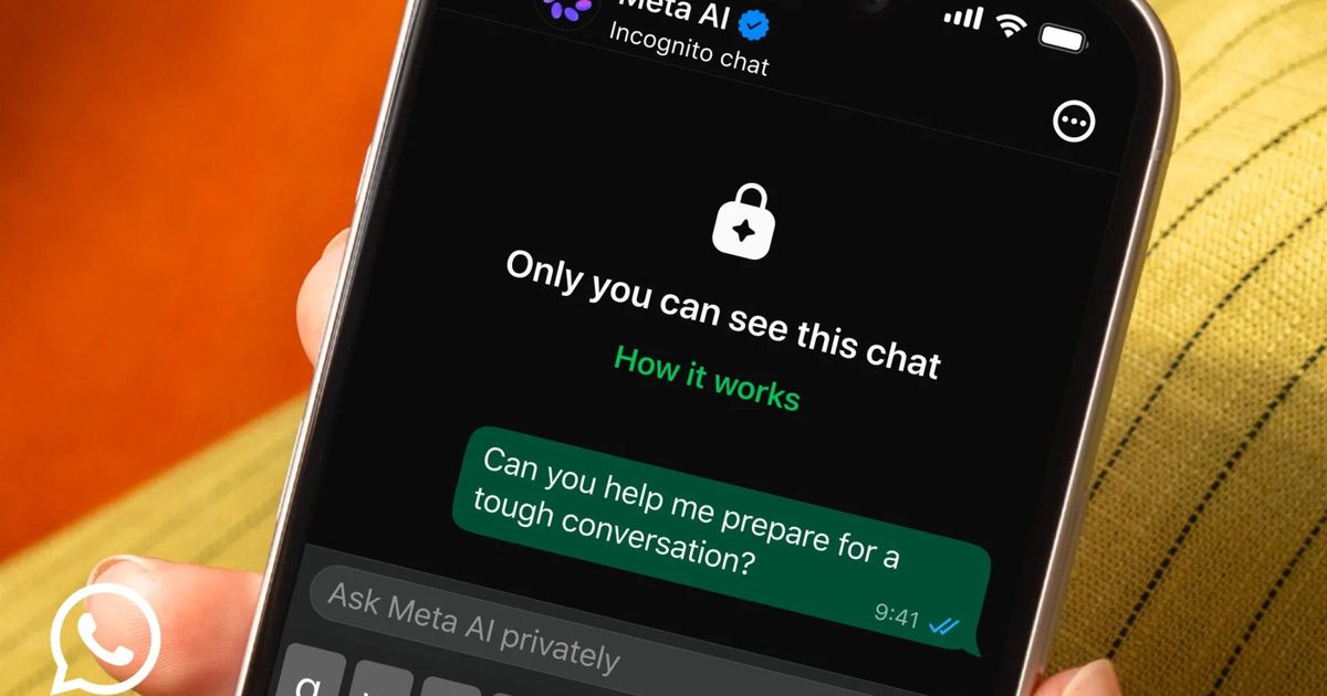 Meta dit que WhatsApp est maintenant l'application la plus sûre pour discuter… avec une IA